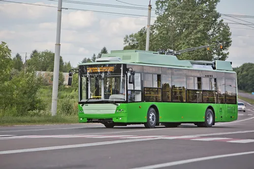 У Луцьку харків'яни обкатували тролейбуси від «Богдана» (фото)