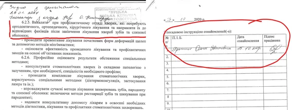 Посадова інструкція