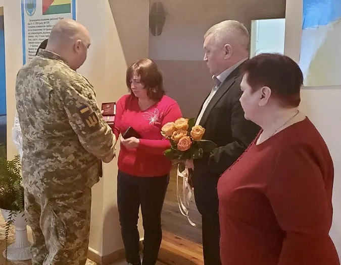 Волинського бійця Віталія Квача посмертно нагородили орденом «За мужність» (фото)