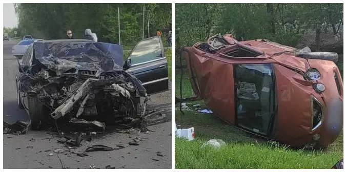 На Волині зіткнулися BMW та Chery – двоє травмованих (фото, відео)