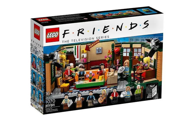 «Друзі» в «Lego»: компанія випустила конструктор до 25-річчя серіалу (відео)