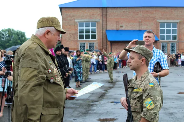 Перші курсанти луцького «політеху» склали присягу (фото)