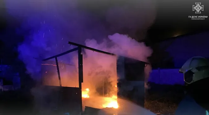 У волинській громаді за добу сталися дві пожежі
