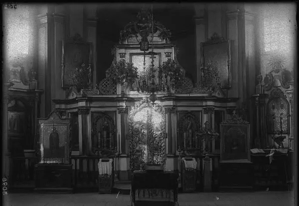 Іконостас Стрітенської церкви. Фото першої половини XX ст.