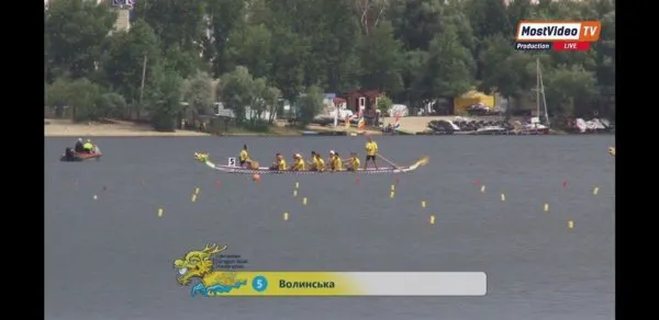 Волинська команда «Західний вітер» стала чемпіоном України з веслування (фото)