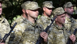 На Волині рекрути-прикордонники склали військову присягу