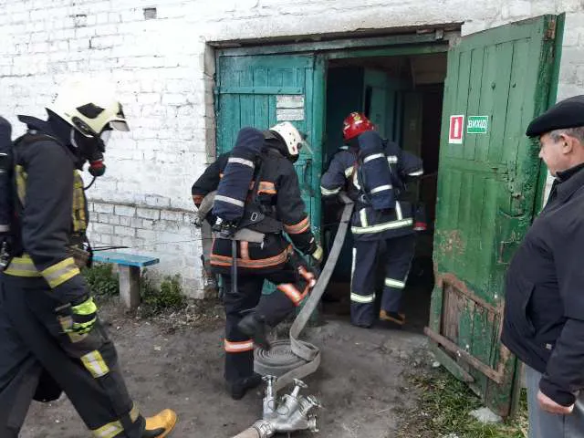 «Вибух у котельні»: волинські рятувальники провели навчання (фото)
