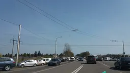 Біля Гаразджі – автомобільний хаос (відео, фото, оновлено) 