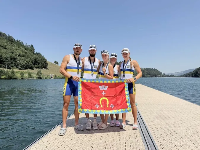 Спортсмени з Ковеля стали срібними призерами Кубка світу з параакадемічного веслування (фото)