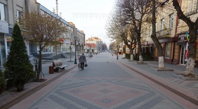 У Луцьку на вулиці Лесі Українки обріжуть крони дерев