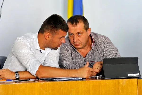 Депутат Ігор Мацюк (праворуч) та нардеп Ігор Гузь (ліворуч)