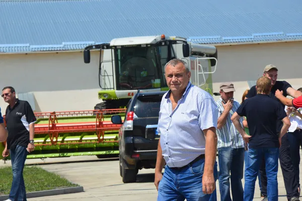 Аграрій та депутат Волиньради Андрій Турак теж приїхав на день поля