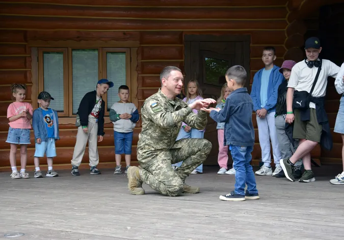 У Волинській Швейцарії влаштували ретрит для прикордонників та їхніх родин (фото)