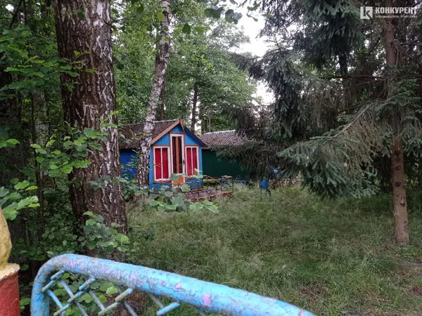 Ця база відпочинку вже заросла травою і чагарниками