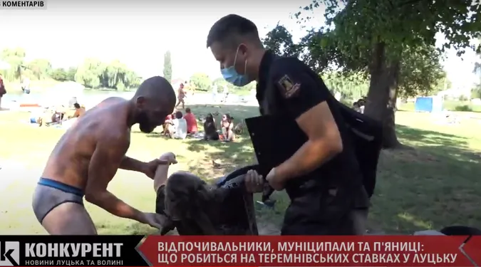 Відпочивальники, муніципали та п’яниці: що коїться на Теремнівських ставках у Луцьку