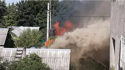 Пожежа у Ківерцях: горів житловий будинок (фото)