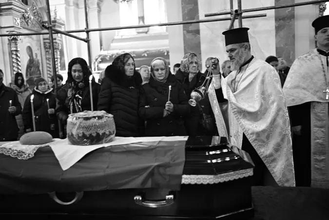 Загинув на Донеччині: у Луцьку попрощалися з 32-річним Дмитром Бачинським (фото)