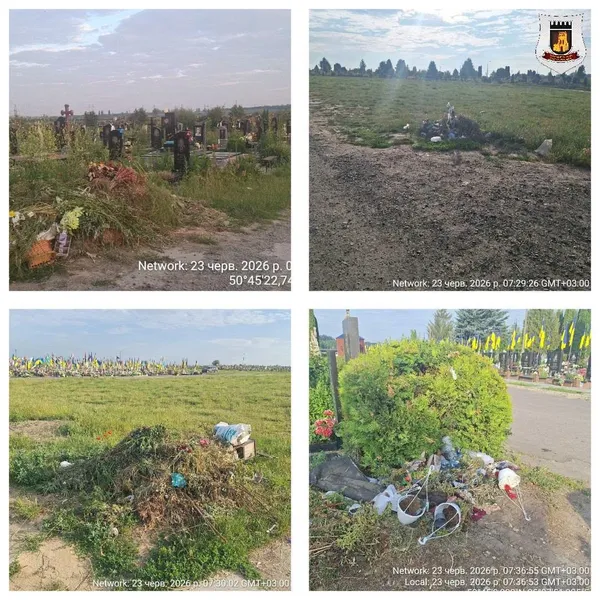 Що не так із кладовищами Луцька: результати перевірок після звернень мешканців (фото)
