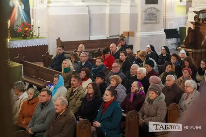 Як у Луцьку святкували 400-річчя римо-католицького храму (фото)
