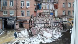 Через будівництво поряд: у Харкові обвалився чотириповерховий будинок (фото)