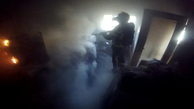 Пожежа на Волині: вщент згорів будинок (фото)