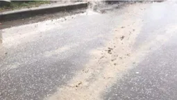 У Луцьку за бруд на дорозі оштрафували будівельників (фото)