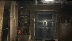 У Луцькому районі горіла хата – господарка дивом вижила (фото)