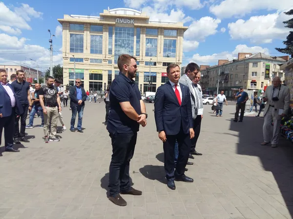 Що робив нардеп Олег Ляшко в Луцьку (фото)