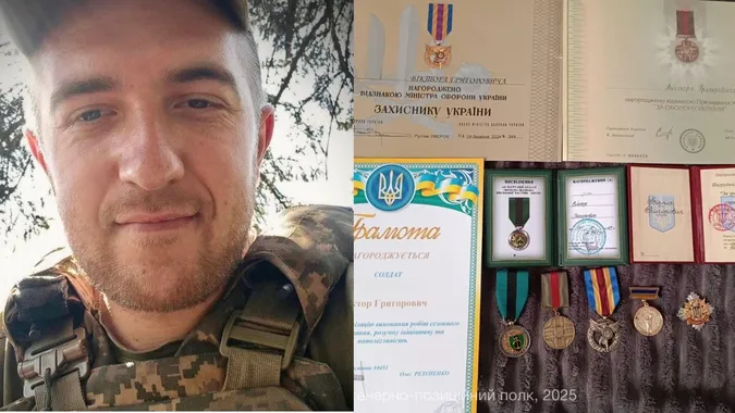 Волинський військовий три роки приховував від матері, що він на фронті (фото)