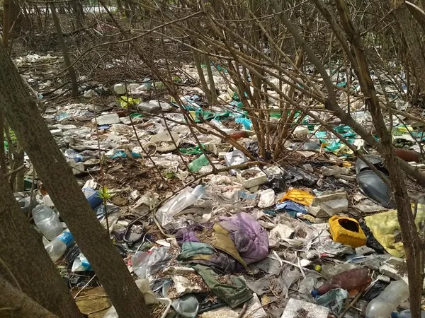 Луцький депутат два роки бореться проти стихійного сміттєзвалища (фото)