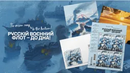 «Русскій воєнний флот – до дна!»: Укрпошта анонсує новий поштовий випуск