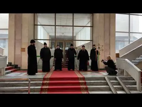 У Волинській ОДА заколядував митрополит Михаїл (відео)