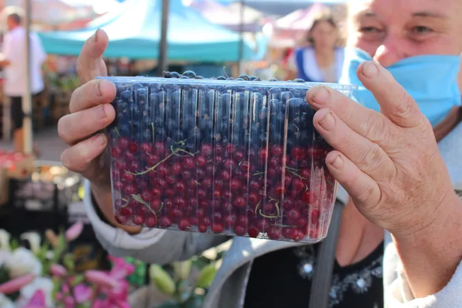 За скільки можна купити ягоди у Луцьку (фото)