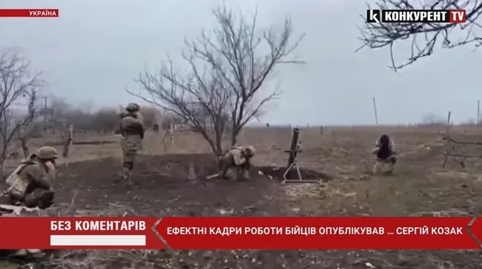 Волинські захисники показали, як знищують техніку ворогів на околицях Бахмута (відео)