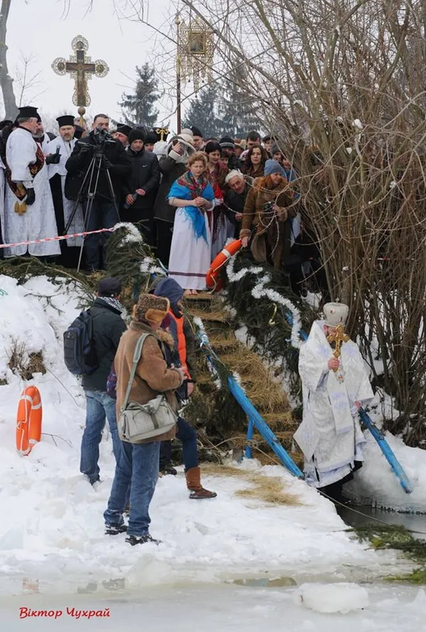 Водохреща в Луцьку: як це було торік (фото) 