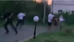 Біля Луцького замку влаштували масову бійку (відео)