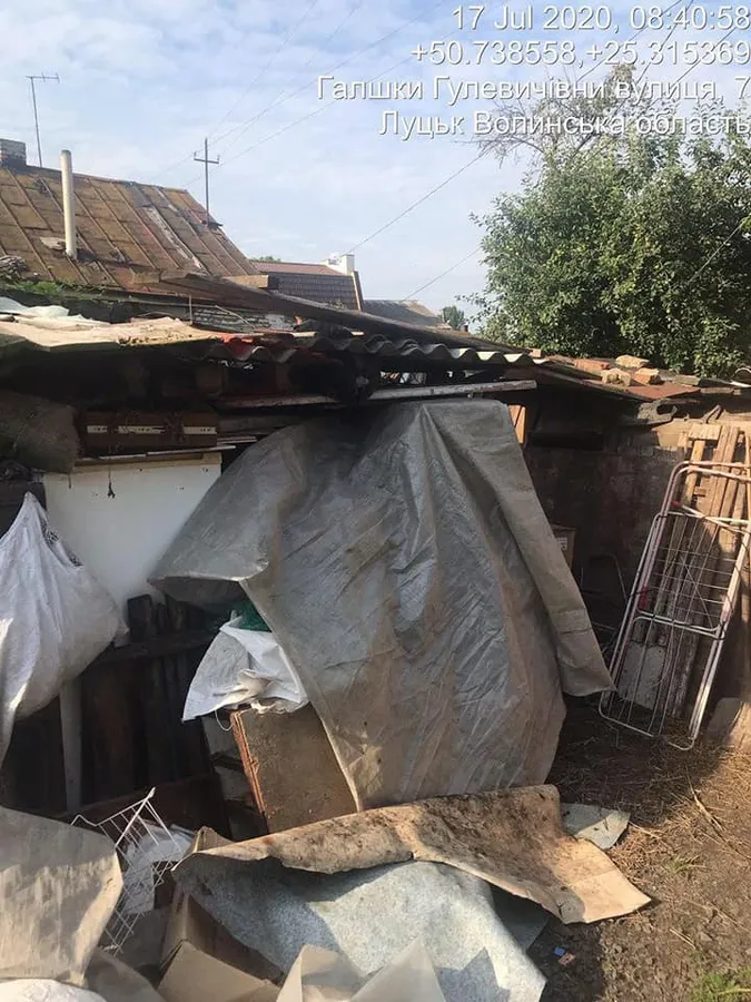 Сарай, де тримають кіз у старій частині Луцька, демонтують: готують рішення (фото)