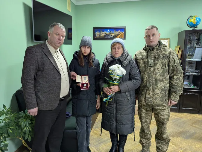 Рідним полеглого Героя з Волині вручили його посмертний орден «За мужність»