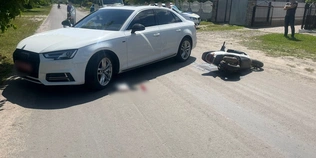 Дві ДТП з двоколісним транспортом за добу на Ковельщині: постраждали водії (фото)