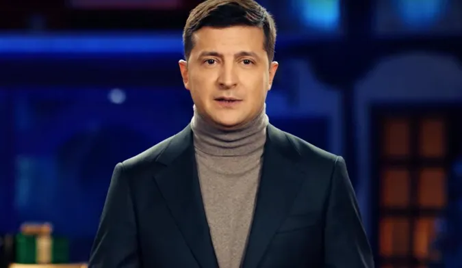 Новорічне привітання Зеленського: до вітання долучився і лучанин Монатік (відео)