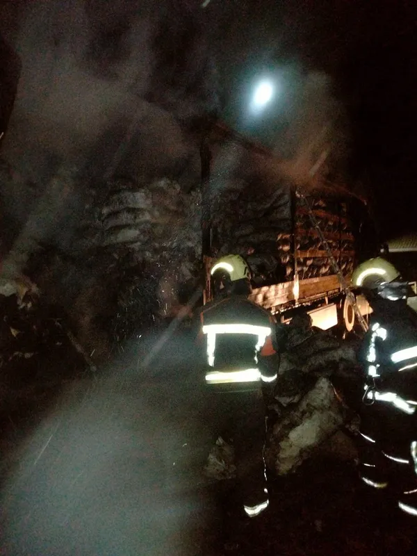 Горів будинок, вантажівка з вугіллям та суха трава: як волинські рятувальники гасили пожежі (фото)