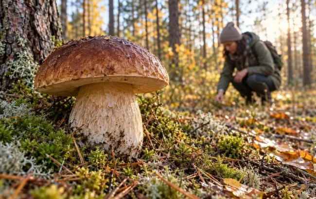 Під березами соснами чи мхом: де шукати боровики, маслюки та інші гриби у жовтні