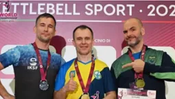 Спортсмен з Донеччини, який живе в Луцьку, став чемпіоном світу з гирьового спорту