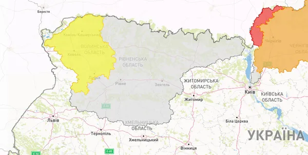 На Волині зростає рівень води у річках – можливі підтоплення
