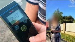 0,99 і 2,47 проміле: на Волині зловили двох п'яних водіїв електросамокатів (фото)