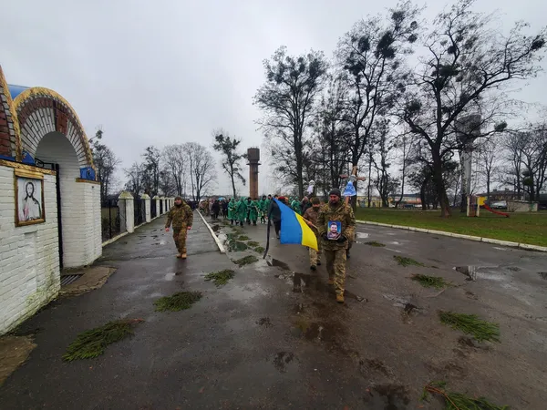 Сумне Різдво: у Маневичах попрощалися з  Героєм Іллею Фоміним