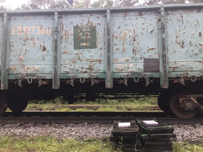 Вагон з «сюрпризом»: на Волині знайшли контрабанду в «товарняку» (відео)