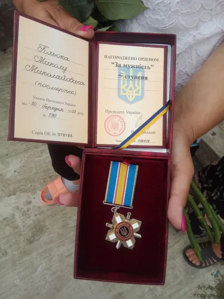 Родичам волинян Андрія Мефаніка та Миколи Кльока вручили їхні ордени (фото)