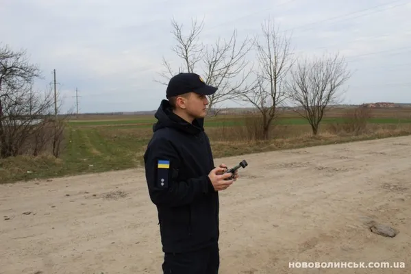 Виявили п'ятьох порушників: на Волині шукають паліїв за допомогою квадрокоптера (фото)