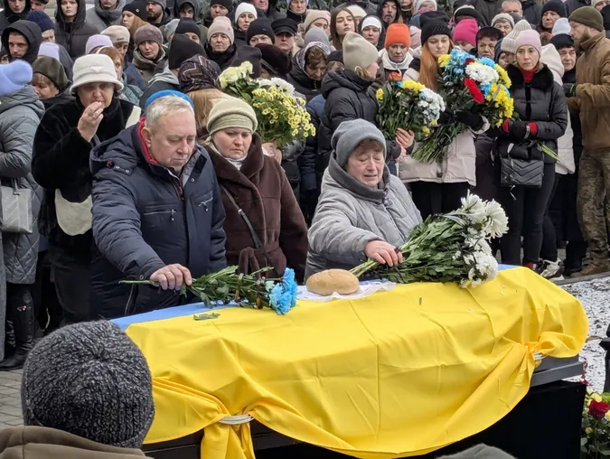 У Ковелі прощались із гвардійцем Богданом Степанюком (фото)